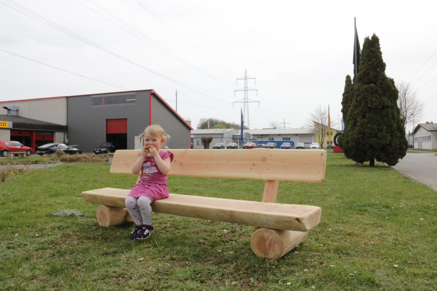 Feldberg Baumstammbank für Kinder
