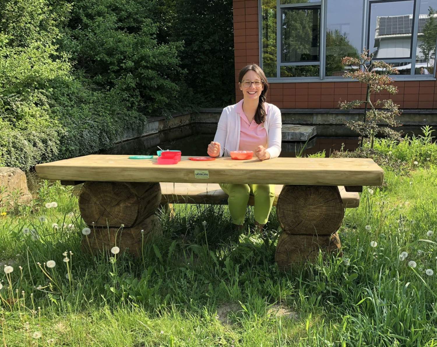 Rustikale Sitzgruppe Feldberg, kdi grün