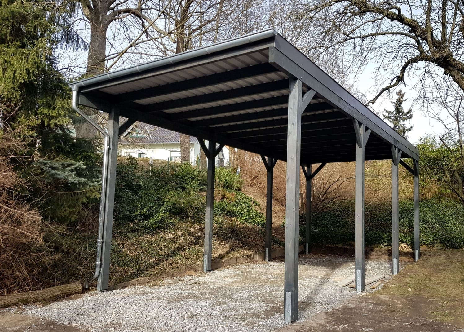 Carport für hohe Fahrzeuge