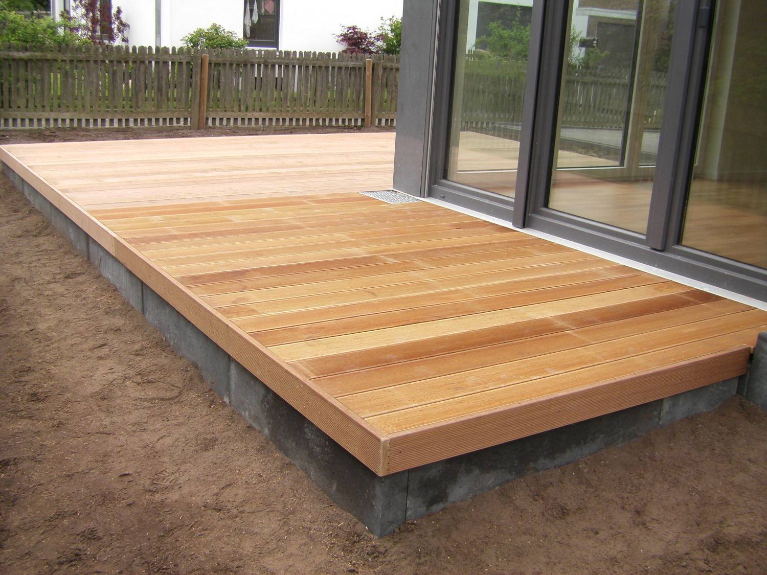 Terrasse aus Bangkirai