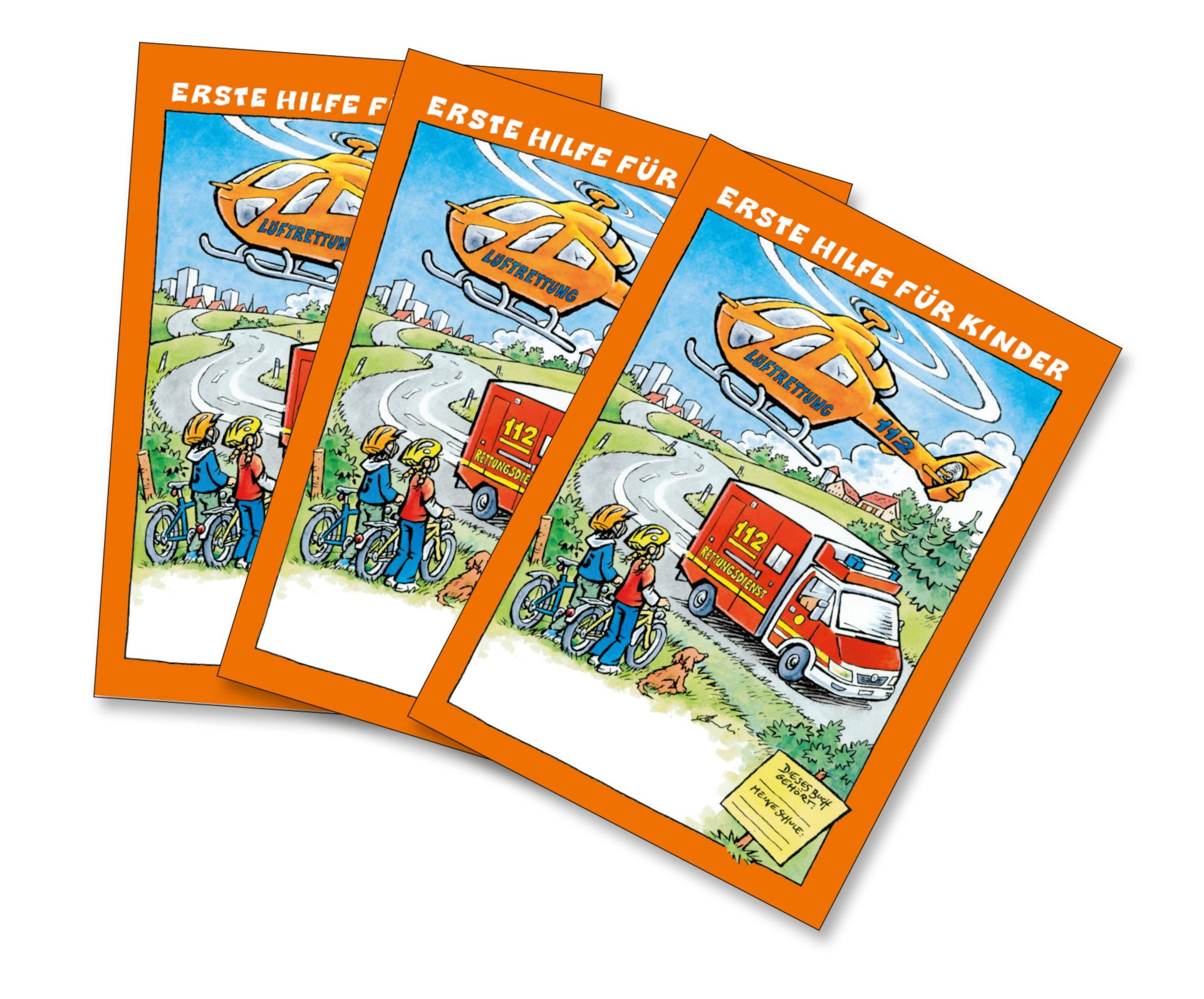 Bücher "Erste Hilfe für Kinder" ©K&L Verlag