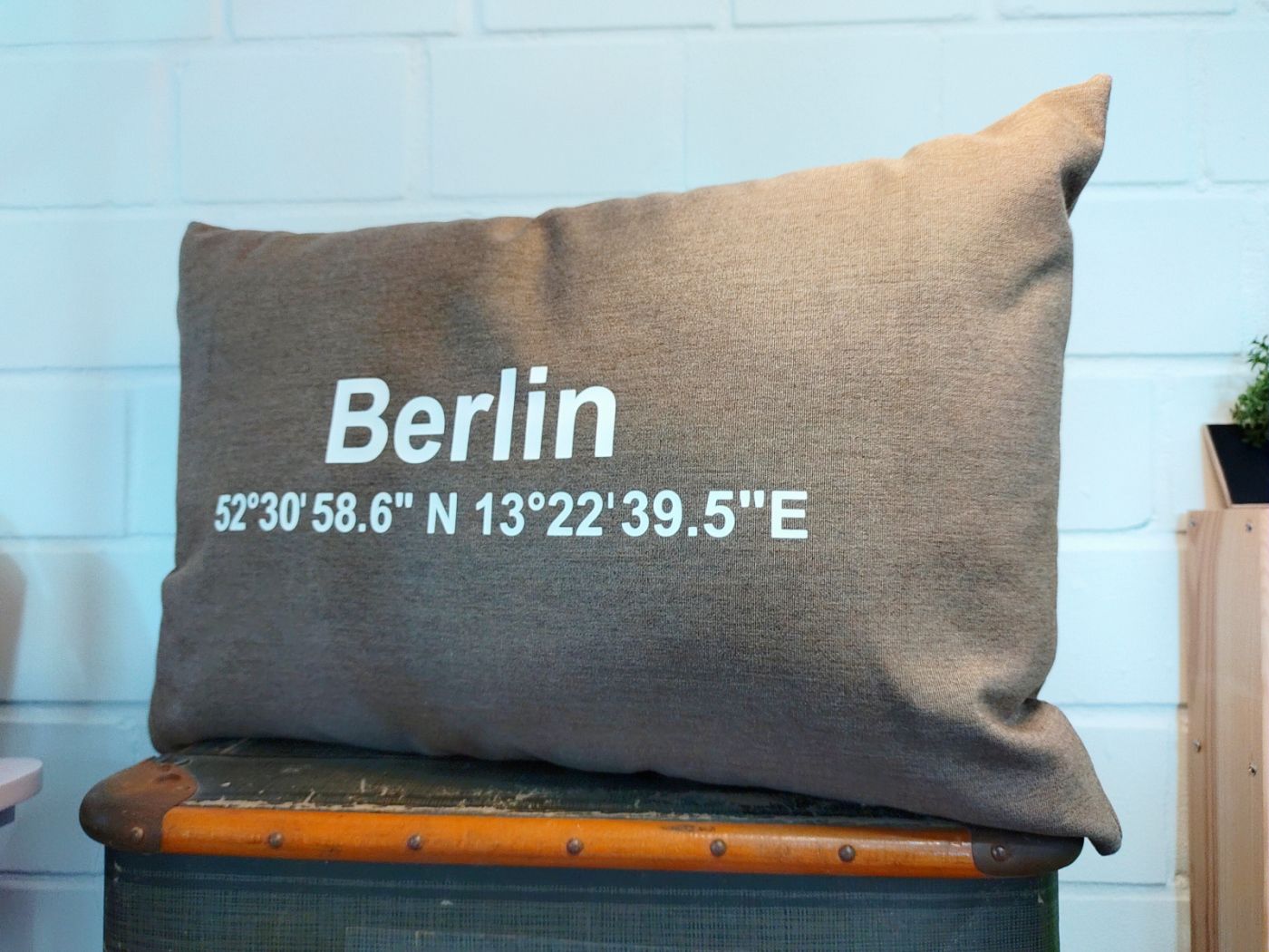 Großstadtliebe-Kissen Berlin