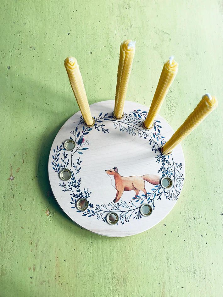 Geburtstagsring Fuchs & Vögelchen