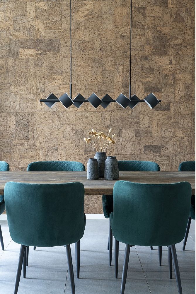 Esstischleuchte Milano, Hängeleuche schwarz