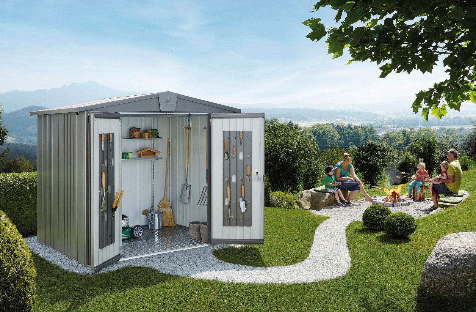 Biohort Europa Metallgerätehaus