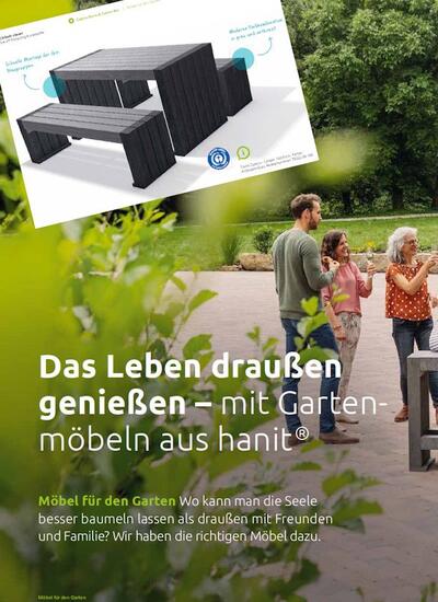 Katalog Hanit Gartenmöbel