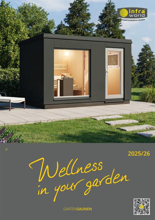 Katalog Infraworld Gartensauna