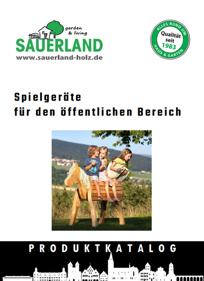 Katalog Sauerland Spielgeräte kommunal
