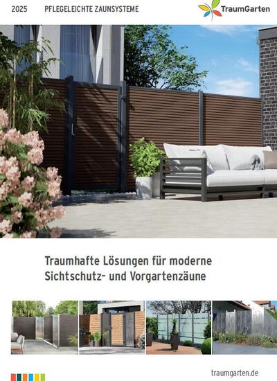 TraumGarten pflegeleichte Zaunsysteme 2025