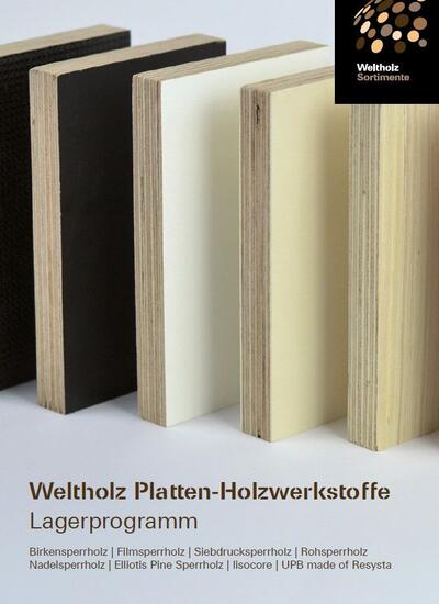 Katalog Weltholz Platten Holzwerkstoffe