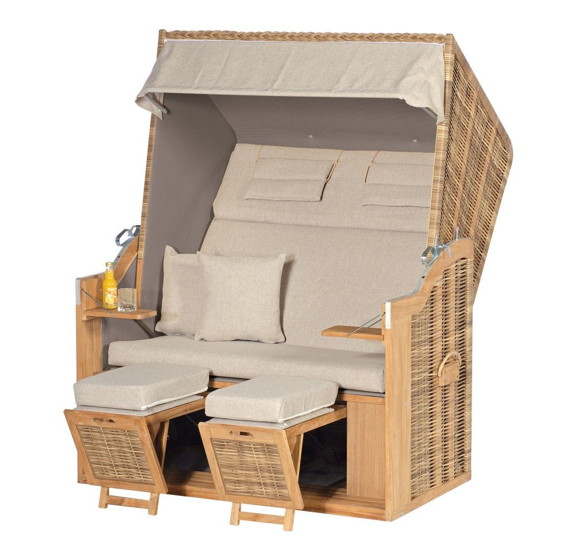 Strandkorb Rustikal 34Z XL Teak