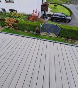 Terrassendach grau & dunkelgrau