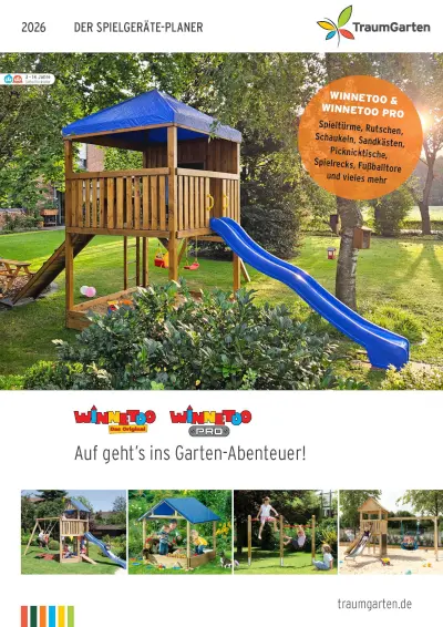 Katalog-Vorschau WINNETOO Spielgeräte 2026