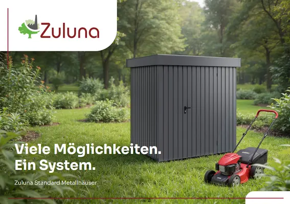 Katalog-Vorschau Zuluna Metallhäuser 2026