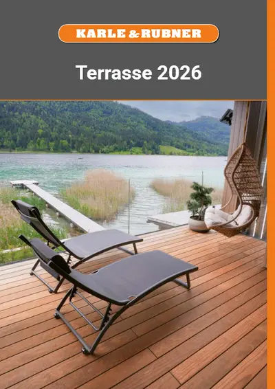 Katalogvorschau Karle & Rubner Terrasse 2026