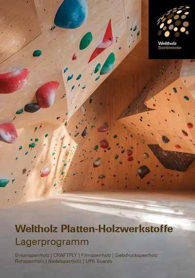 Katalogvorschau Weltholz Platten Holzwerkstoffe 10.2025